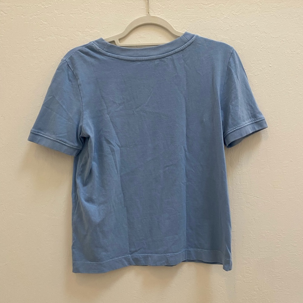 Zara- Blue T shirt M - Picture 3 of 5